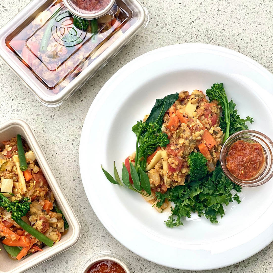 Foodworx Stock your Freezer Box Plant Based Curry