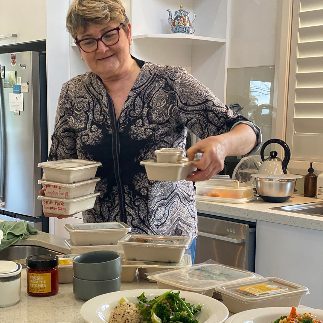 Foodworx Stock your Freezer Box franziska prosser plant based chef